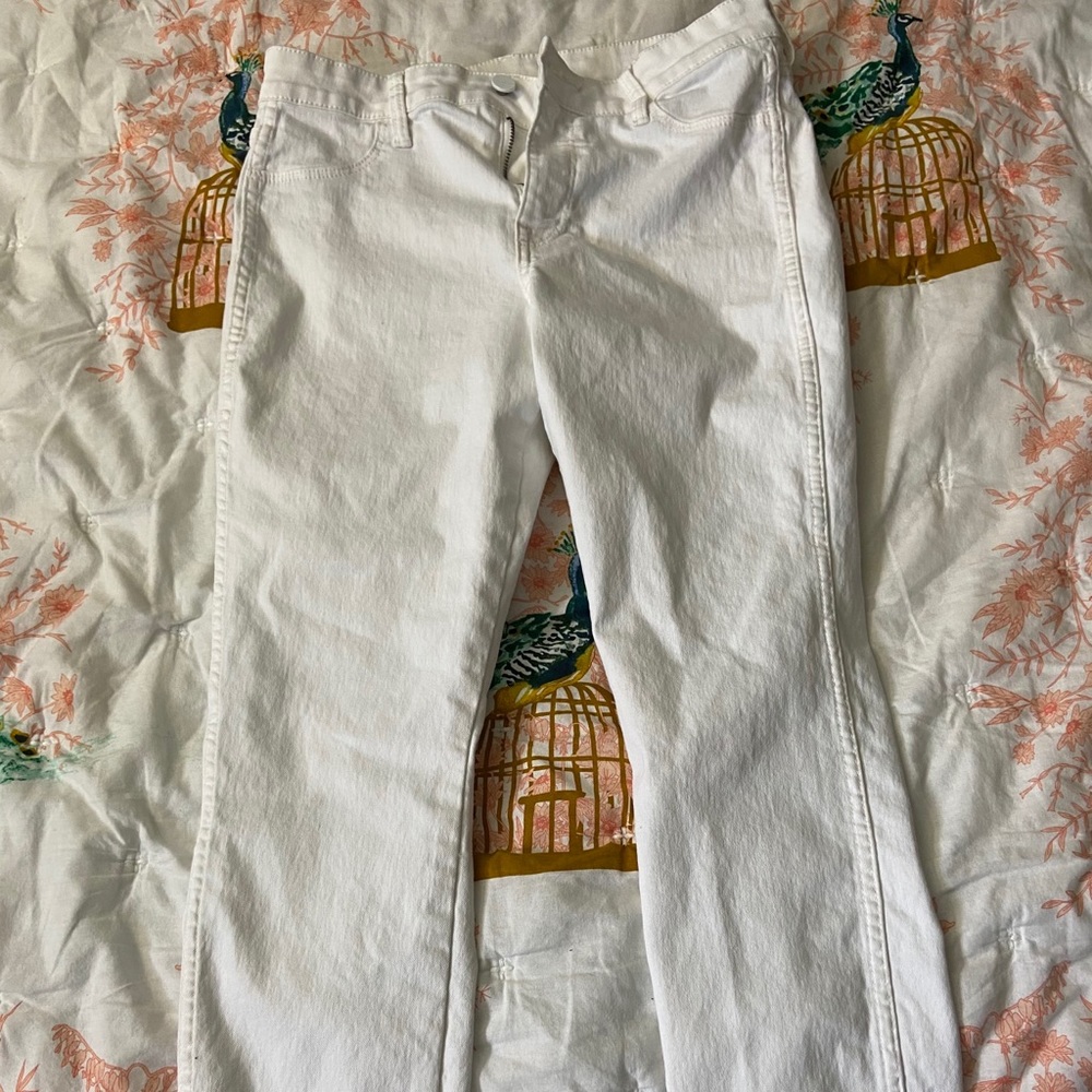 White jeggings